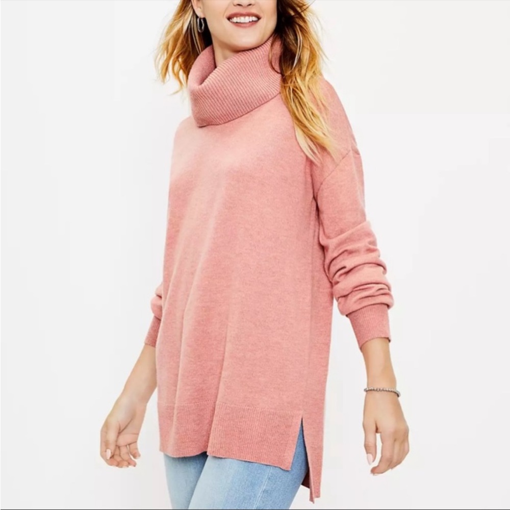 NWT LOFT Cowl Tunic Sweater